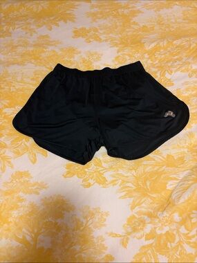 Tracksmith Black Women's Athletic Shorts with Logo